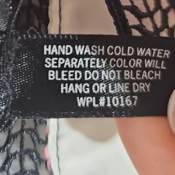 Aqua Floral V-Neck Maxi Dress Pink White Size XS NWT - Picture 5 of 7